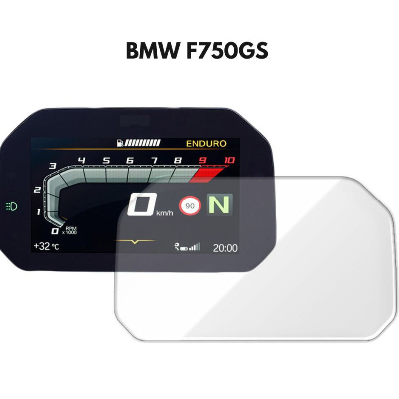Szyba ochronna na wyświetlacz Wunderlich do BMW F750GS