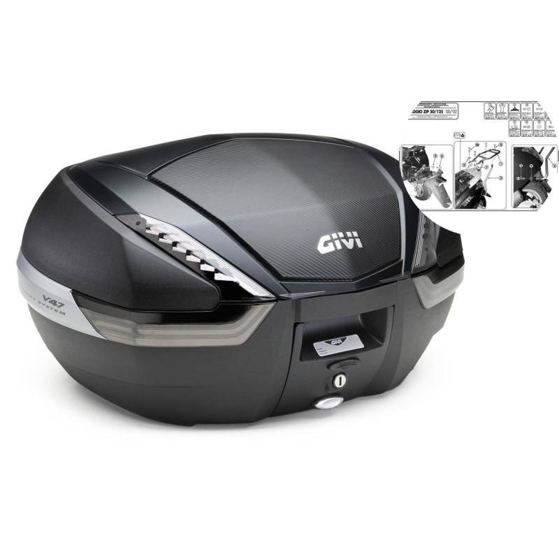 Piaggio Zip 50-125 2000-2012, centralny, V47NNT