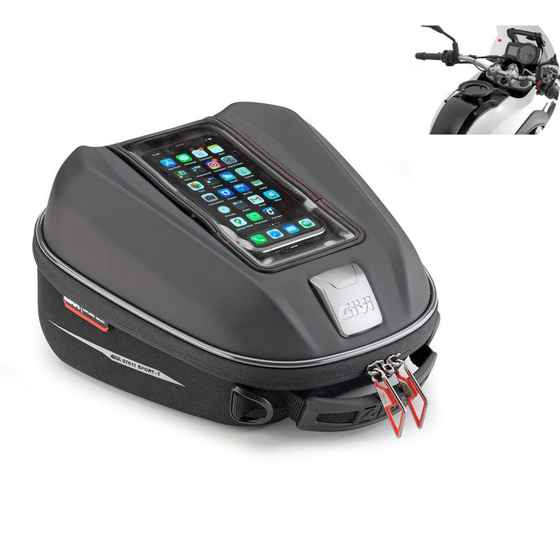 BMW G650GS 2011-2015, tankbag, Givi ST611