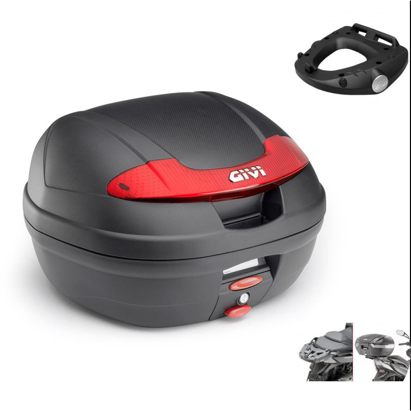 Kymco Xciting S400i 2018-2021, centralny, Givi E340N