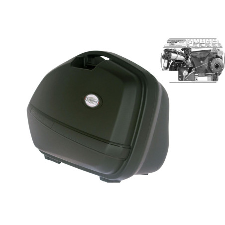 Kawasaki KLV 1000 2004-2010, boczne, K33N