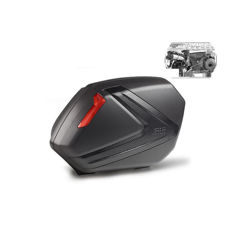 Kawasaki KLV 1000 2004-2010, boczne, V37NN