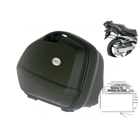 Yamaha FZ6 N / Fazer 2004-2006, boczne, K33N