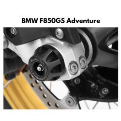 Crashpady przedniej osi Wunderlich do BMW F850GS Adventure