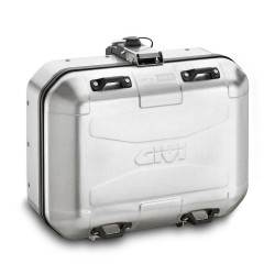 Kufer GIVI DLM30 TREKKER DOLOMITI (aluminiowy-srebrny, 30 litrów)