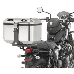 Kufer GIVI DLM46 TREKKER DOLOMITI (aluminiowy-srebrny, 46 litrów)