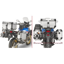 Kufry boczne Givi Outback Evo do Honda CRF 1100 Africa Twin / Adv  [20-] - srebrne