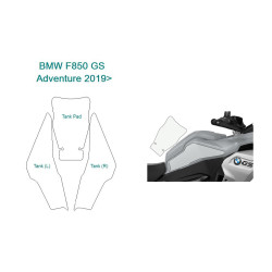 Folia ochronna zbiornika Wunderlich do BMW F850GS Adv / F900GS Adv