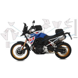 Zestaw Folii ochronnych Wunderlich do BMW F900GS