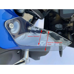 WRS Deflektory boczne do BMW R1250GS Adventure - lekko przyciemniane