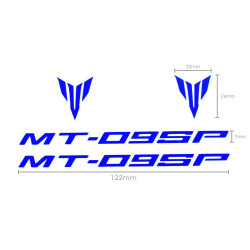 Naklejki Pyramid do Yamaha MT-09 - niebieskie