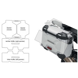 Folia ochronna Wunderlich na kufry boczne do Harley Davidson Pan America