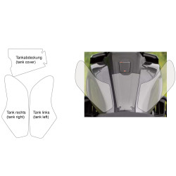 Folia ochronna Wunderlich na bak do Harley Davidson Pan America