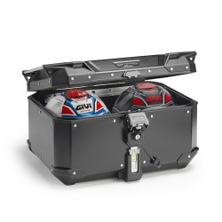 Kufer Givi OBKEV58B Outback (aluminiowy, czarny, 58 litrów)