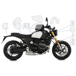Zestaw folii ochronnych Wunderlich BMW R12 nineT [23-]
