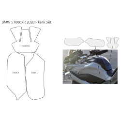 Zestaw folii ochronnych na bak Wunderlich BMW S1000XR [20-23]
