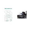 Zestaw folii ochronnych na bak Wunderlich BMW S1000RR [19-]