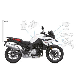 Folia ochronna Wunderlich do BMW F750GS [18-] / F800GS [23-]