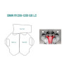 Wunderlich Folia ochronna na bak do BMW R1200GS LC [17-] / R1250GS