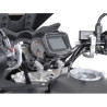 Uchwyt SW-MOTECH na GPS do kierownicy 32 mm (1 i 1/4 cala, srebrny)