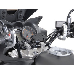 Uchwyt SW-MOTECH na GPS do kierownicy 32 mm (1 i 1/4 cala, srebrny)