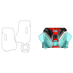 Folia ochronna na bak Wunderlich do BMW R1300GS Adventure