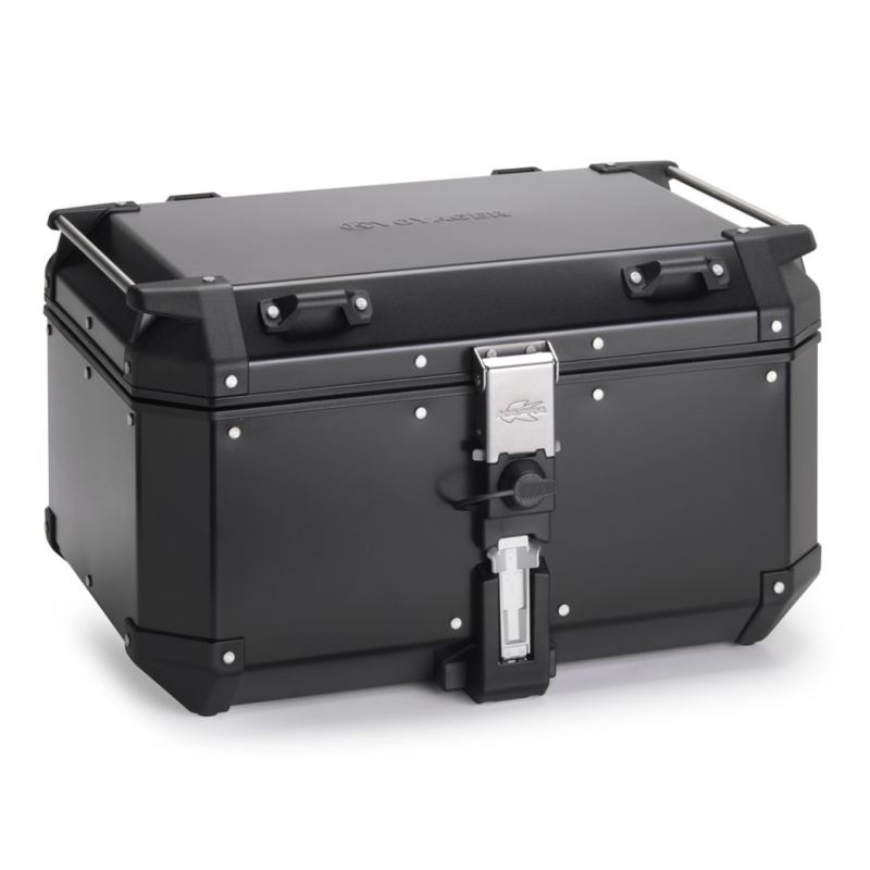 KAPPA 2025/05 KUFER CENTRALNY 58L MONOKEY KVG580B K'VOYAGER ALUMINIOWY KOLOR CZARNY ANODOWANY BLACK LINE