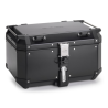 KAPPA 2025/05 KUFER CENTRALNY 58L MONOKEY KVG580B K'VOYAGER ALUMINIOWY KOLOR CZARNY ANODOWANY BLACK LINE