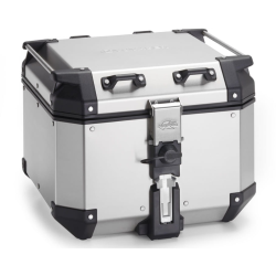 KAPPA 2025/05 KUFER CENTRALNY 42L MONOKEY KVG420A K'VOYAGER ALUMINIOWY KOLOR SREBRNY