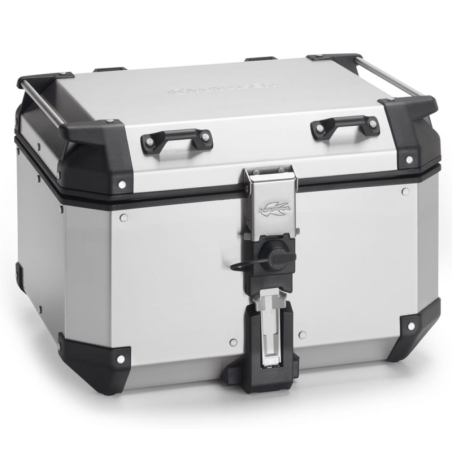 KAPPA 2025/05 KUFER CENTRALNY 48L MONOKEY KVG480A K'VOYAGER ALUMINIOWY KOLOR SREBRNY