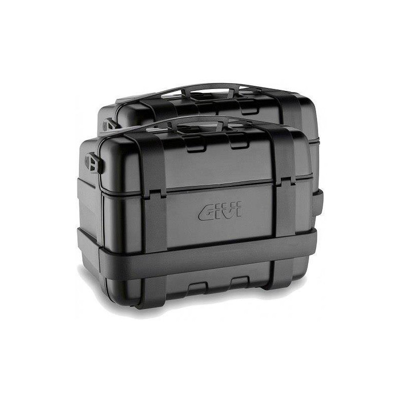 GIVI KUFER CENTRALNY LUB BOCZNY (PARA   2 SZTUKI) MONOKEY TREKKER BLACK LINE (46 LT)