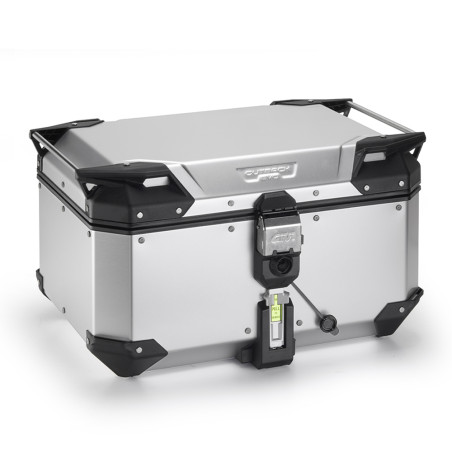 GIVI (PROMOCJA Z 2029) KUFER CENTRALNY TREKKER OUTBACK EVO SMART ALU ANODYZOWANY (58LT) - (WKŁADKĘ SLR... NALEŻY DOKUPIĆ DODATKO
