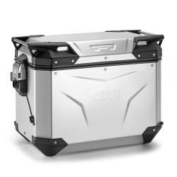 GIVI KUFER BOCZNY TREKKER OUTBACK EVO SMART ANODYZOWANY (PRAWY 48LTR) - (WKŁADKĘ SLR... NALEŻY DOKUPIĆ DODATKOWO)