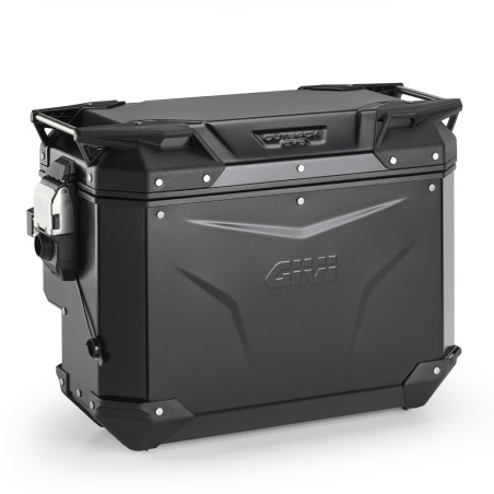 GIVI KUFER BOCZNY TREKKER OUTBACK EVO SMART BLACK LINE (PRAWY WCIĘTY) (40LT) - (WKŁADKĘ SLR... NALEŻY DOKUPIĆ DODATKOWO)