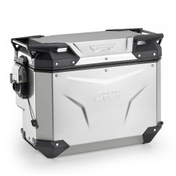 GIVI KUFER BOCZNY TREKKER OUTBACK EVO SMART ANODYZOWANY (PRAWY WCIĘTY) (40LT) - (WKŁADKĘ SLR... NALEŻY DOKUPIĆ DODATKOWO)