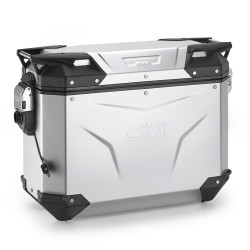 GIVI KUFER BOCZNY TREKKER OUTBACK EVO SMART ANODYZOWANY (PRAWY 37LT) - (WKŁADKĘ SLR... NALEŻY DOKUPIĆ DODATKOWO)