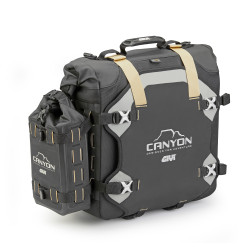 GIVI SAKWA WODOSZCZELNA OFF-ROAD / ENDURO (1X30LT) WPINANA W STELAŻ PL, ZAPINANE NA KLUCZ (MOCOWANIE TYPU MONOKEY) MODEL CANYON