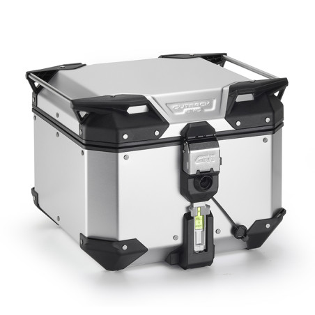 GIVI (PROMOCJA Z 1599) KUFER CENTRALNY TREKKER OUTBACK EVO SMART ALU ANODYZOWANY (42LT) - (WKŁADKĘ SLR... NALEŻY DOKUPIĆ DODATKO