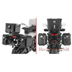 GIVI STELAŻ KUFRÓW BOCZNYCH ONE-FIT CAM - YAMAHA Tracer 9 / Tracer 9 GT / Tracer 9 GT+ (25)