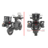 GIVI STELAŻ KUFRÓW BOCZNYCH OUTBACK EVO - BENELLI TRK 702 - (UWAGA NA KUFRY - PRAWY WCIĘTY)