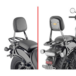 GIVI OPARCIE PASAŻERA Z BAGAŻNIKIEM - HONDA CMX 1100 Rebel (21   22)