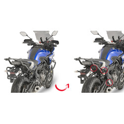 GIVI STELAŻ KUFRÓW BOCZNYCH V35 / K33 - YAMAHA MT-07 TRACER (16   17)