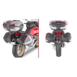 GIVI STELAŻ KUFRÓW BOCZNYCH V35 / V37 / K33 - MOTO GUZZI V100 Mandello 1000 (22   23)