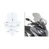 GIVI SZYBA PRZEZROCZYSTA (85,5H X 66W) - KYMCO XCITING 400I (13   15)