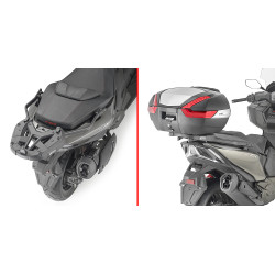 GIVI STELAŻ KUFRA CENTRALNEGO (BEZ PŁYTY) - KYMCO AK 550 PREMIUM (23   24)