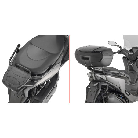GIVI STELAŻ KUFRA CENTRALNEGO MONOLOCK (BEZ PŁYTY) - KYMCO downtown 350 gt (24)