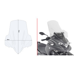 GIVI SZYBA PRZEZROCZYSTA 72 x 60 cm (H x W) - YAMAHA Tricity 300 (20)