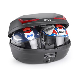 GIVI KUFER CENTRALNY E455 MONOLOCK (45LT) (ZAWIERA PLASTIKOWĄ PŁYTĘ)