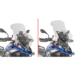 GIVI SZYBA PRZEZROCZYSTA 65 x 54 cm (H x W) - BMW R1300GS (2024) (WERSJA BEZ RADARU)