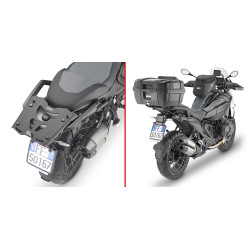 GIVI STELAŻ KUFRA CENTRALNEGO Z ALUMINIOWĄ PŁYTĄ MONOKEY - BMW R 1300 GS (24)